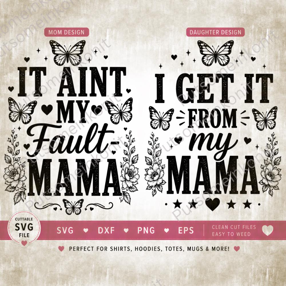 Mother Daughter PNG 10 Downloads Bundle