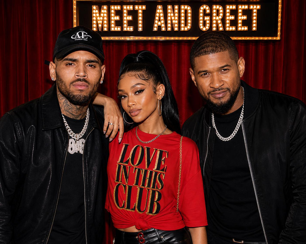 Concert PNG Bundle: Usher, Chris Brown Quotes (Digital Download)