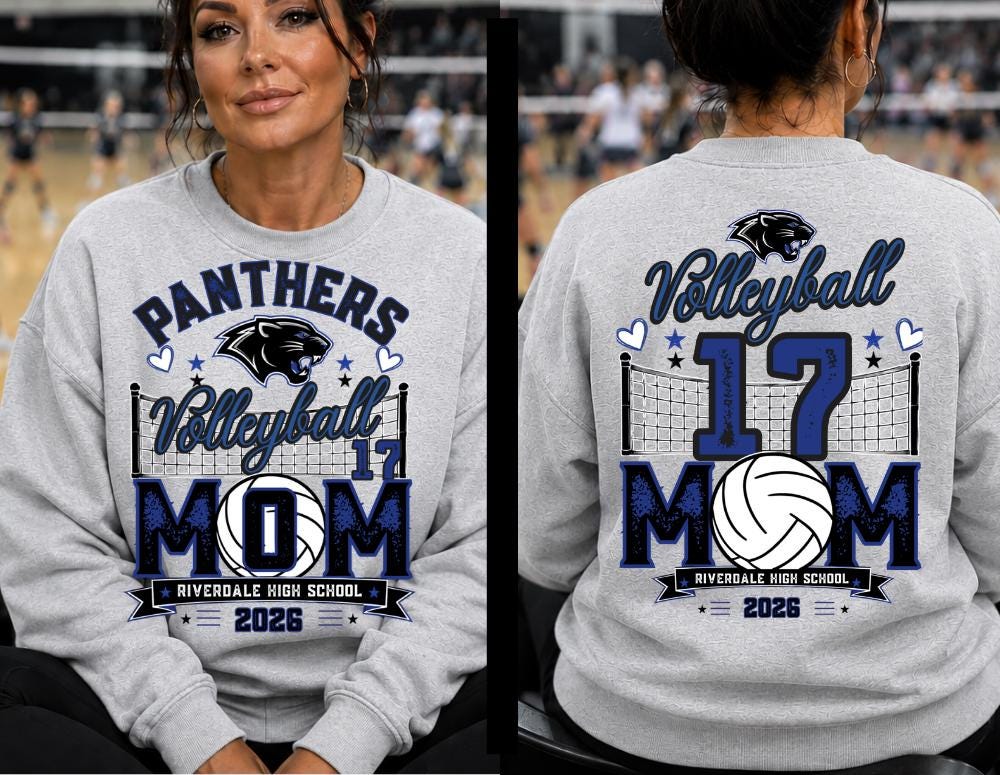 Volleyball Mom Canva Template Editable School Sports Designs Color Number Text Personalization Volleyball Sublimation Cutting Machine