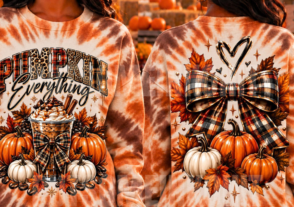 Pumpkin Coquette Bow Fall Bundle PNGs Instant Bestseller Autumn Halloween Sublimation Layered Design