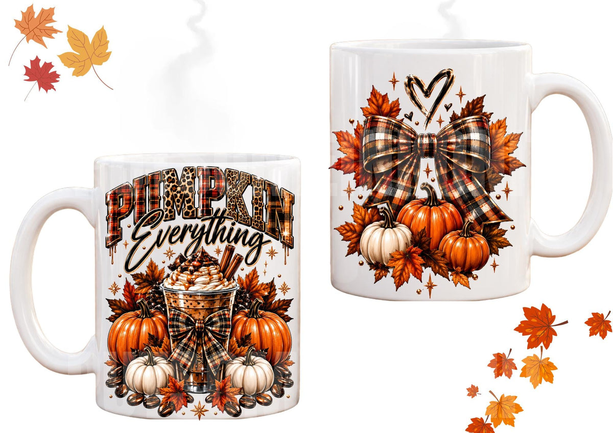 Pumpkin Coquette Bow Fall Bundle PNGs Instant Bestseller Autumn Halloween Sublimation Layered Design