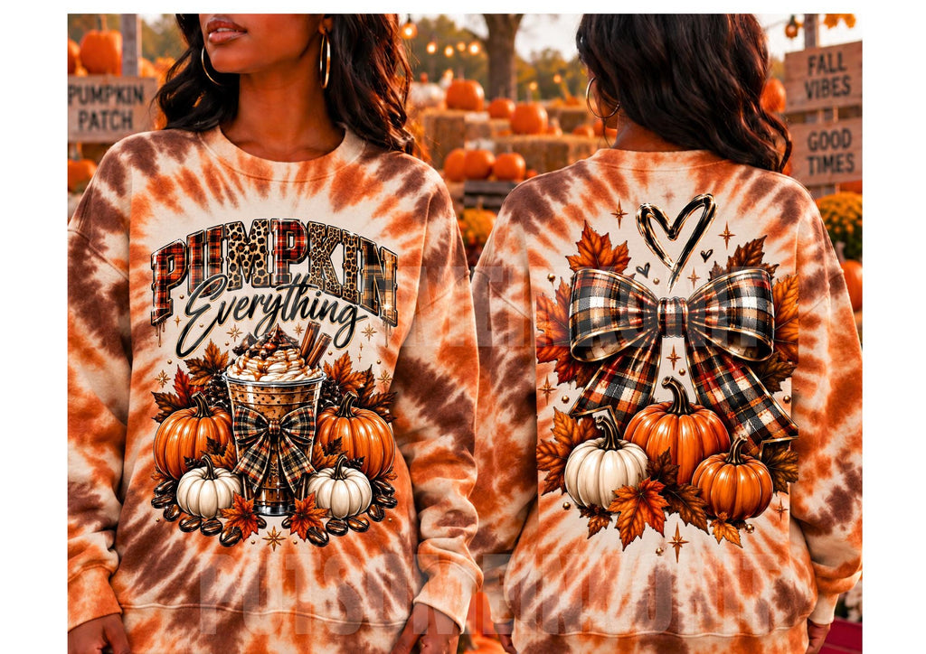 Pumpkin Coquette Bow Fall Bundle PNGs Instant Bestseller Autumn Halloween Sublimation Layered Design
