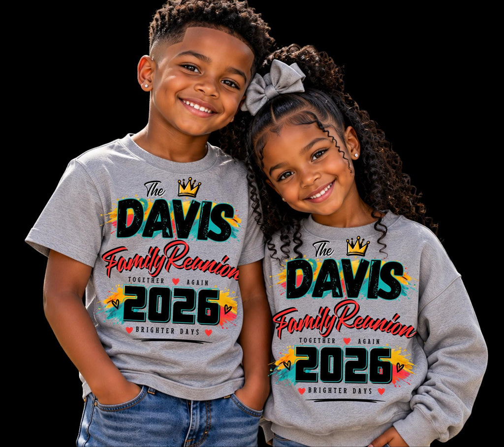 Fully Editable Family Reunion Canva Template, Colorful Paint Splatter Family Event Shirt Design Custom Family Name, Instant Digital Download
