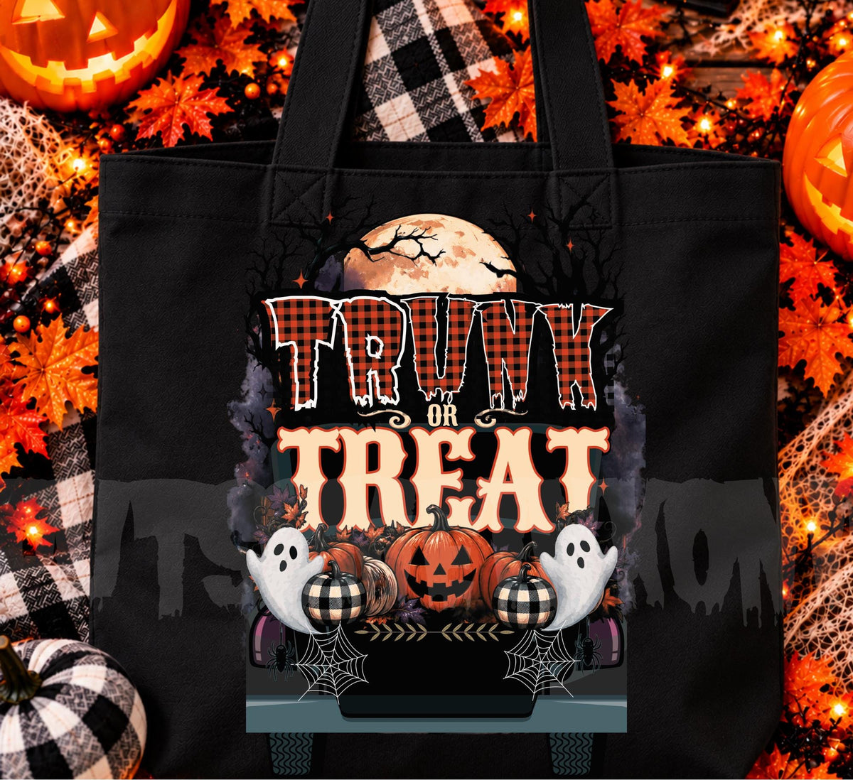 Editable Trunk or Treat Canva Template, Halloween Invitation Flyer (Digital Download)
