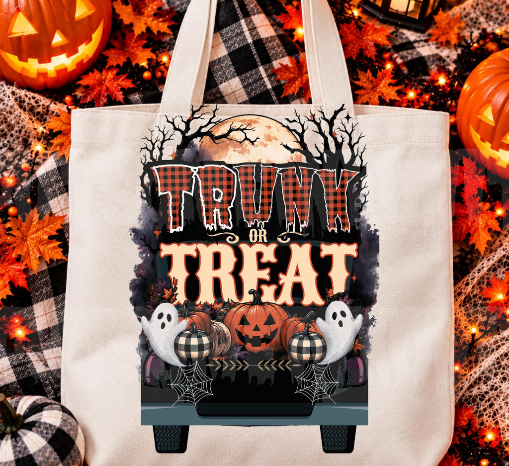 Editable Trunk or Treat Canva Template, Halloween Invitation Flyer (Digital Download)